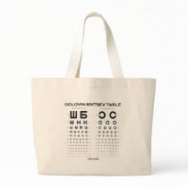 Golovin-Sivtsev Table (Visual Acuity Test / Exam) Canvas Bag