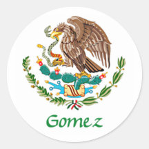 Gomez Mexican National Seal Sticker