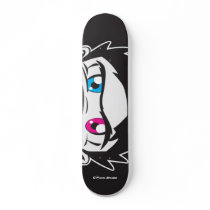 GOMMI ARCADE "3D Eyes" Skateboard Deck by gommiarcade GOMMI ARCADE "3D Eyes" Skateboard Deck