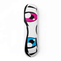 GOMMI ARCADE "3D-Vision" Skateboard Deck by gommiarcade GOMMI ARCADE "3D-Vision" Skateboard Deck