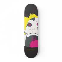 GOMMI ARCADE "Silent Scream" Skateboard by gommiarcade GOMMI ARCADE "Silent Scream" Skateboard