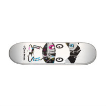 Gommi Arcade Skateboard Deck by gommiarcade Gommi Arcade Skateboard Deck