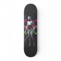 GOMMI ARCADE "Surrogates" Skateboard Deck by gommiarcade GOMMI ARCADE "Surrogates" Skateboard Deck