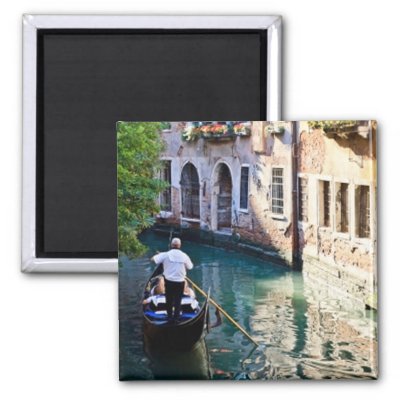 Gondola in Venice Italy Refrigerator Magnet