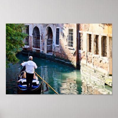 Gondola in Venice Italy posters
