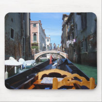 Gondola Trip, Venice mousepads