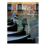 Gondolas in Venice Post Cards