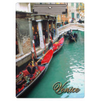 Gondolas on a Venetian canal Clipboards