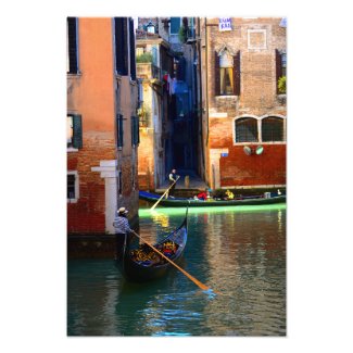 Gondolas Photo Print