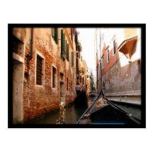 Gondolas Postcard