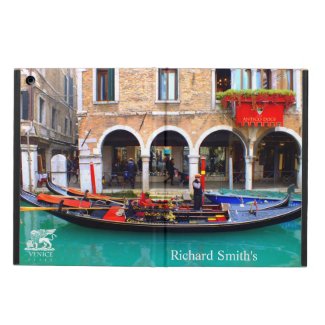 Gondolier in Cannaregio iPad Air Covers