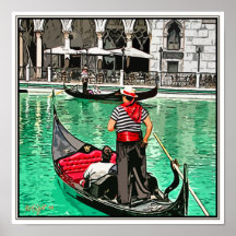 Gondolier Print