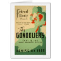 Gondoliers Opera 1937 WPA cards