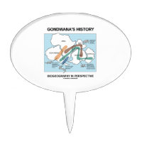 Gondwana's History Biogeography In Perspective Cake Topper