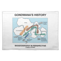 Gondwana's History Biogeography In Perspective Cloth Place Mat