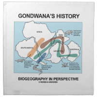 Gondwana's History Biogeography In Perspective Printed Napkin