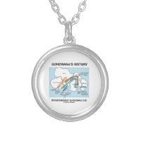 Gondwana's History Biogeography In Perspective Round Pendant Necklace