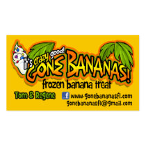 Gone Bananas Business Card Template