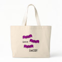 Gone Bats Halloween Tote Bag bag
