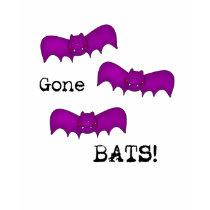 Gone Bats t-shirts