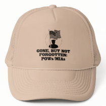 Gone, but not forgotten: POWs/MIAs hats by SmartAssProducts Gone, but not forgotten: POWs/MIAs hats