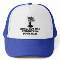 Gone, but not forgotten: POWs/MIAs hats by SmartAssProducts Gone, but not forgotten: POWs/MIAs hats