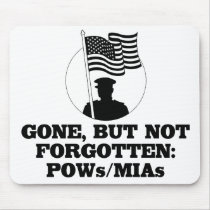 Gone, but not forgotten: POWs/MIAs mousepads