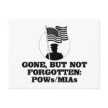 Gone, but not forgotten: POWs/MIAs postcards