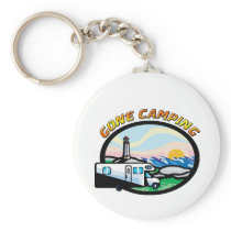 Gone Camping Keychains