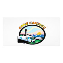 Gone Camping Photo Greeting Card