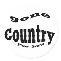 gone country yeehaw stickers by Classicdesignz gone country yeehaw stickers