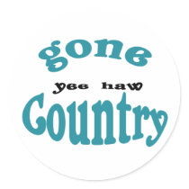 gone country yeehaw stickers by Classicdesignz gone country yeehaw stickers