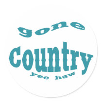 gone country yeehaw stickers by Classicdesignz gone country yeehaw stickers