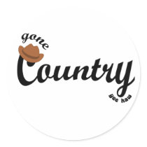 gone country yeehaw stickers by Classicdesignz gone country yeehaw stickers