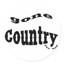 gone country yeehaw stickers by Classicdesignz gone country yeehaw stickers