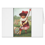 Gone fishin' greeting card