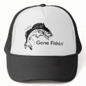 Gone Fishin' hats