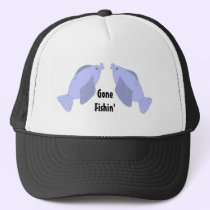Gone Fishin' hats