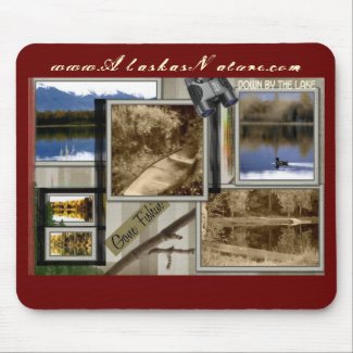 Gone Fishin' mousepad mousepad