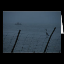 Gone Fishin' on a Foggy Mornin' cards