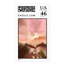 Gone Fishin' Postage Stamps