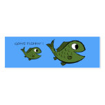 Gone Fishin'  Profile Card - Customized Business Card Template