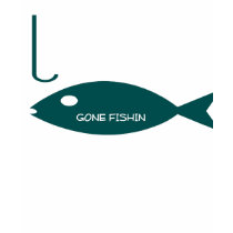 Gone Fishin TShirt by lapatrick1161 Gone Fishin TShirt