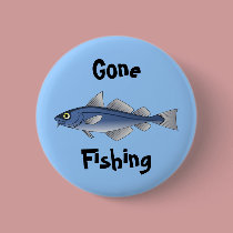 Gone Fishing buttons