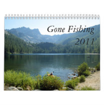 Gone Fishing Wall Calendars