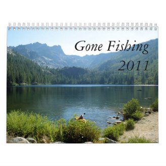 Gone Fishing Wall Calendars