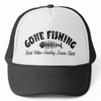Gone Fishing hats by FishNHuntObsessions Gone Fishing hats