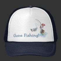 Gone Fishing! hats