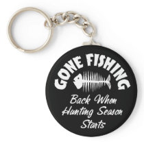 Gone Fishing Key Chain