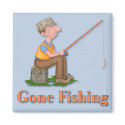 Gone Fishing magnets by Spice Gone Fishing magnets